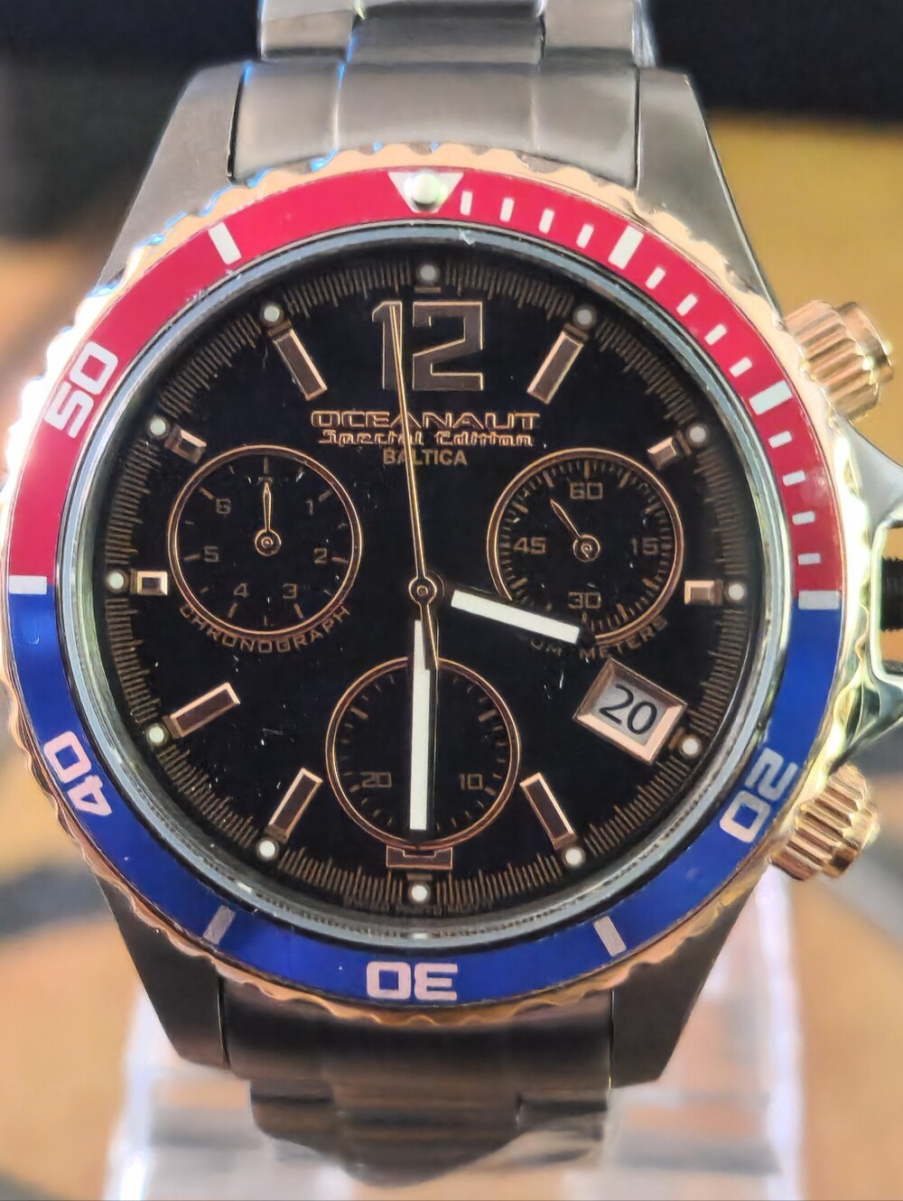 Oceanaut Men's Baltica Special Edition Black Dial Watch - OC0532
